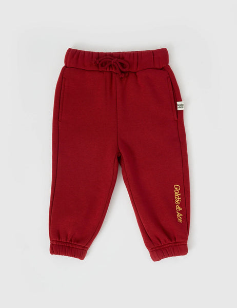 Goldie & Ace Sets Dylan Sweatpants - Brick Burgundy