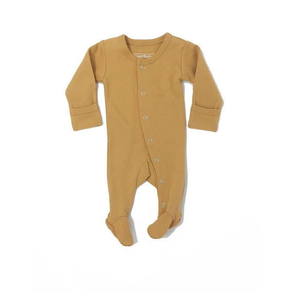 Loved Baby One Piece Lovedbaby - Organic Footed Overall - Honey