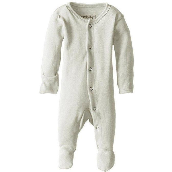 Loved Baby One Piece PREORDER - Lovedbaby - Organic Footed Overall - Stone