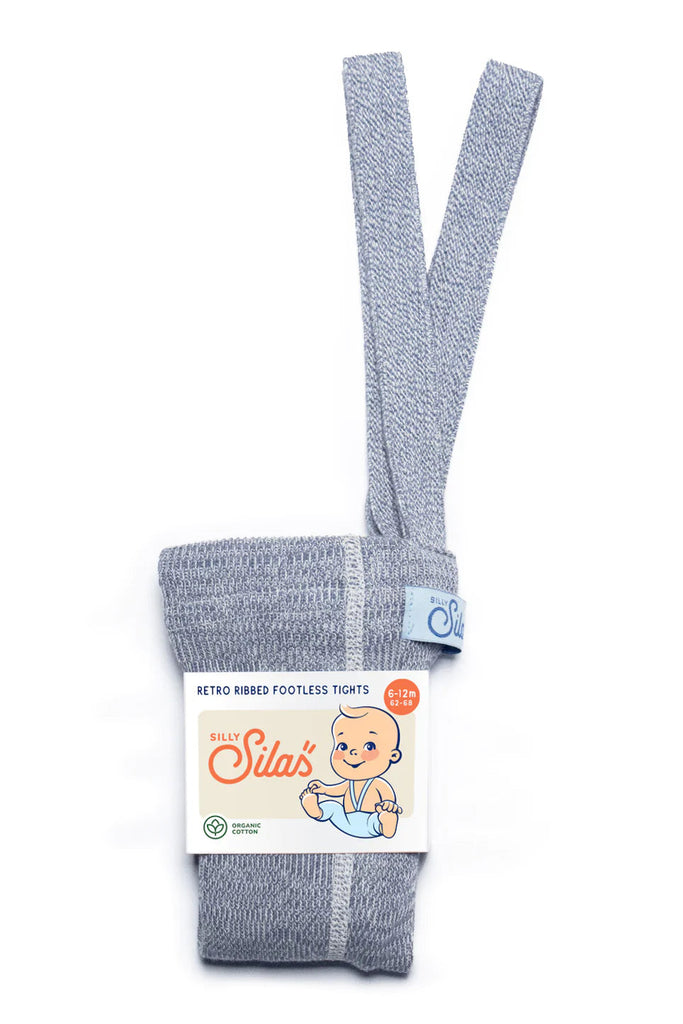 Silly Silas Bottoms Silly Silas - Footless Tights - Marshmallow Sky