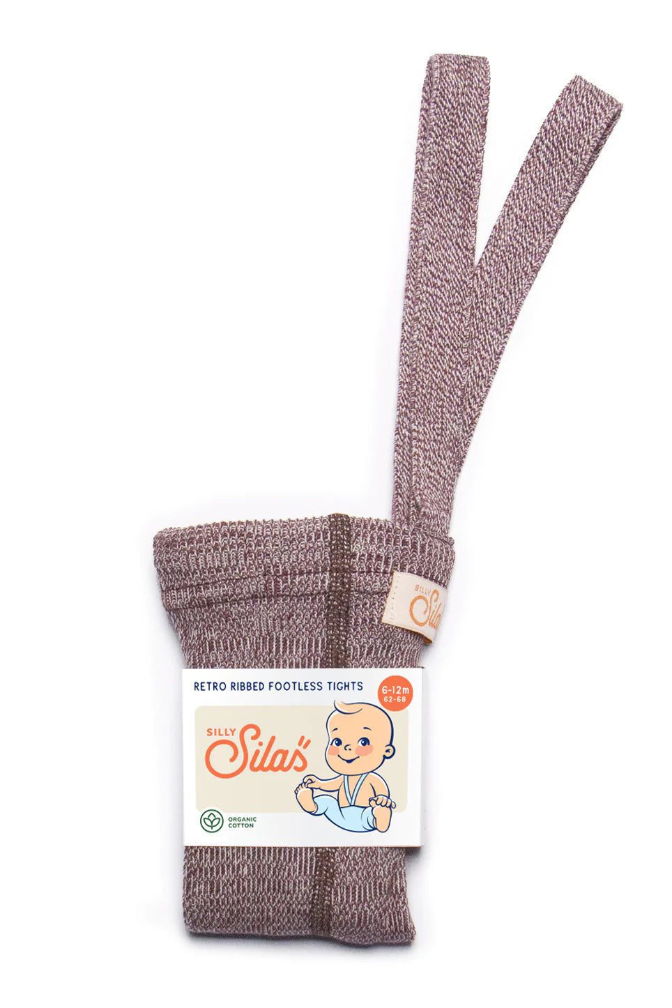 Silly Silas tights without feet wool cream 6-12 m – PSiloveyou