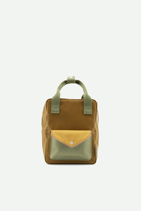 Sticky Lemon Accessories Backpack Small - Adventure - Map Green